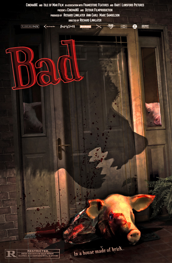BAD; Horror Movie Poster